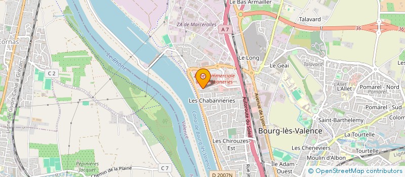 localisation de l'entreprise MONSIEUR KAREN PARSAMYAN  BOURG-LES-VALENCE