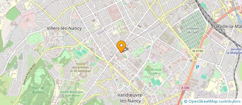 localisation de l'entreprise MONSIEUR KAREN VARDANIAN  VANDUVRE-LES-NANCY