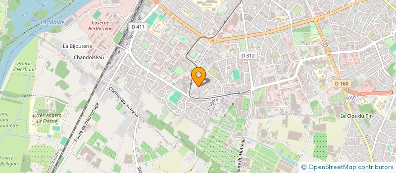 localisation de l'entreprise MONSIEUR KARIBA TRAORE à ANGERS