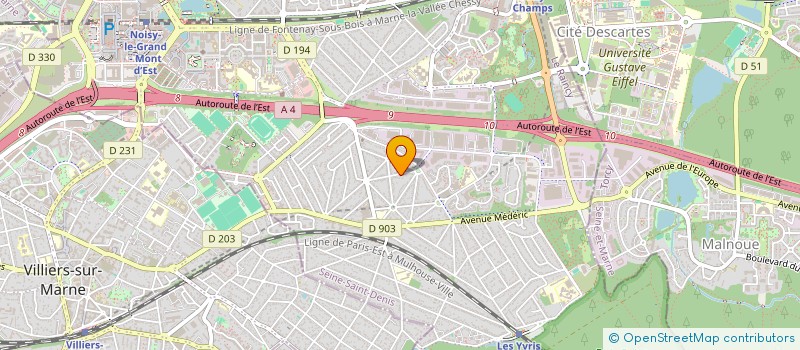 localisation de l'entreprise MONSIEUR KARIKALAN KAMALANATHAN  NOISY-LE-GRAND