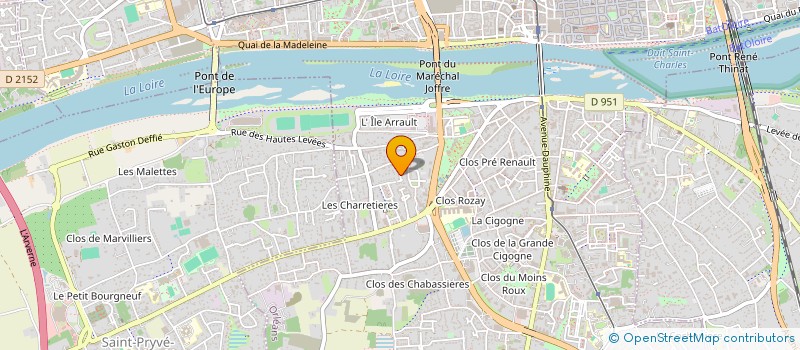 localisation de l'entreprise MONSIEUR KARIM AACHBOUN  ORLEANS
