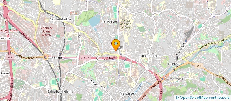 localisation de l'entreprise MONSIEUR KARIM ABDOU à MARSEILLE 13EME