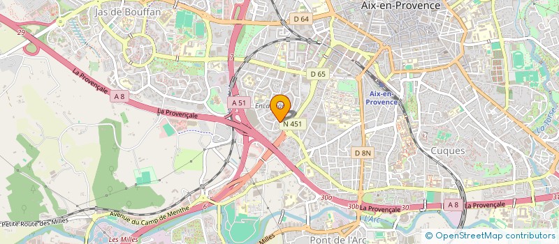 localisation de l'entreprise MONSIEUR KARIM ABDOU à AIX-EN-PROVENCE