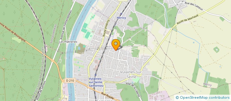 localisation de l'entreprise MONSIEUR KARIM ABED  VULAINES-SUR-SEINE