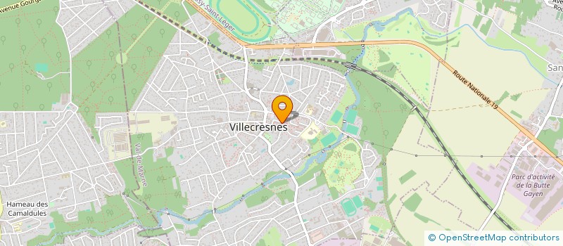 localisation de l'entreprise MONSIEUR KARIM ABERKANE  VILLECRESNES