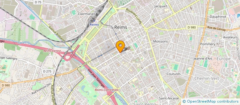 localisation de l'entreprise MONSIEUR KARIM ABOUTAHIR  REIMS