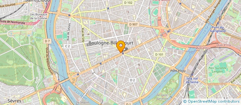 localisation de l'entreprise MONSIEUR KARIM ACHOUR à BOULOGNE-BILLANCOURT