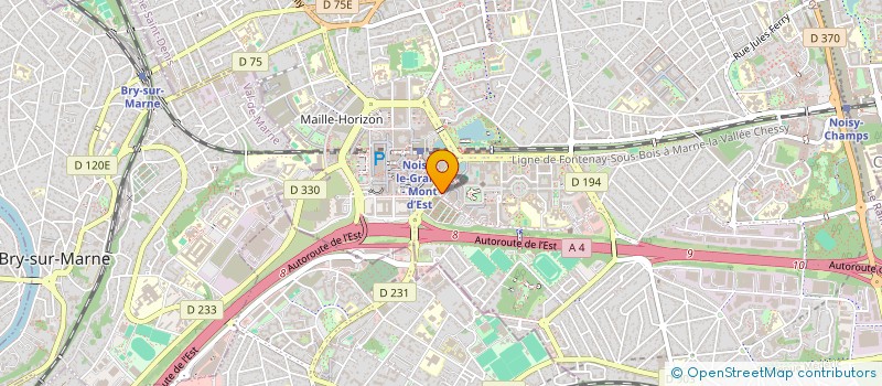 localisation de l'entreprise MONSIEUR KARIM ADDA REZIG  NOISY-LE-GRAND