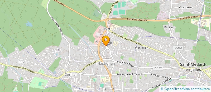 localisation de l'entreprise MONSIEUR KARIM ADJARI  SAINT-MEDARD-EN-JALLES