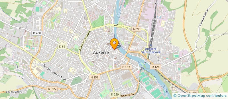 localisation de l'entreprise MONSIEUR KARIM ADOLPHE à AUXERRE