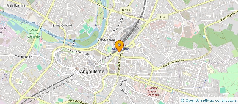 localisation de l'entreprise MONSIEUR KARIM AFASSI à ANGOULEME