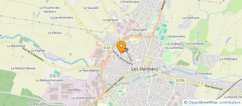 localisation de l'entreprise MONSIEUR KARIM AFIFI à LES HERBIERS