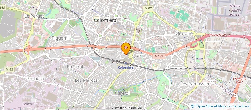 localisation de l'entreprise MONSIEUR KARIM AHMAMOU à COLOMIERS
