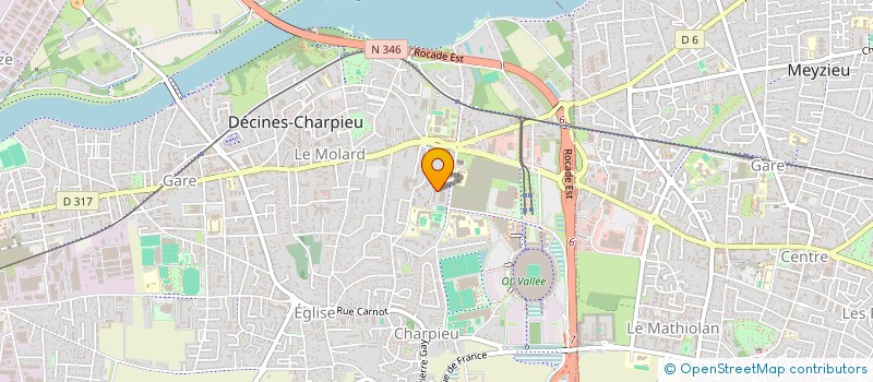 localisation de l'entreprise MONSIEUR KARIM AICI  DECINES-CHARPIEU