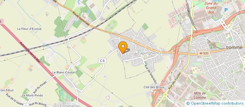 localisation de l'entreprise MONSIEUR KARIM AIDROUS à LILLE