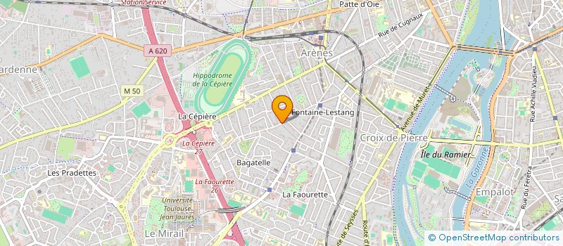 localisation de l'entreprise MONSIEUR KARIM AINENAS  TOULOUSE