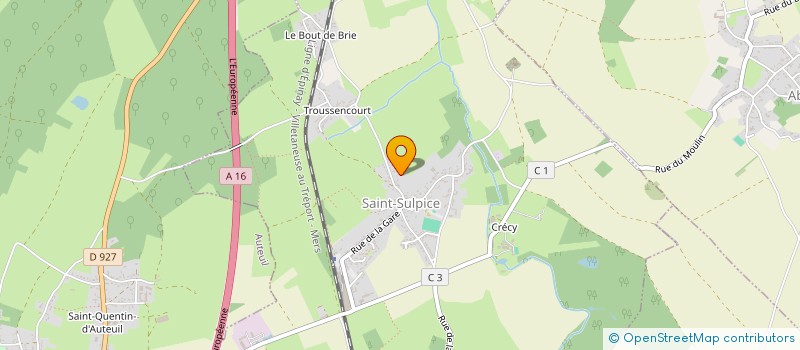 localisation de l'entreprise MONSIEUR KARIM AISSAOUI  SAINT-SULPICE