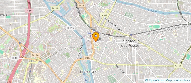 localisation de l'entreprise MONSIEUR KARIM AIT ABDELMALEK à SAINT-MAUR-DES-FOSSES