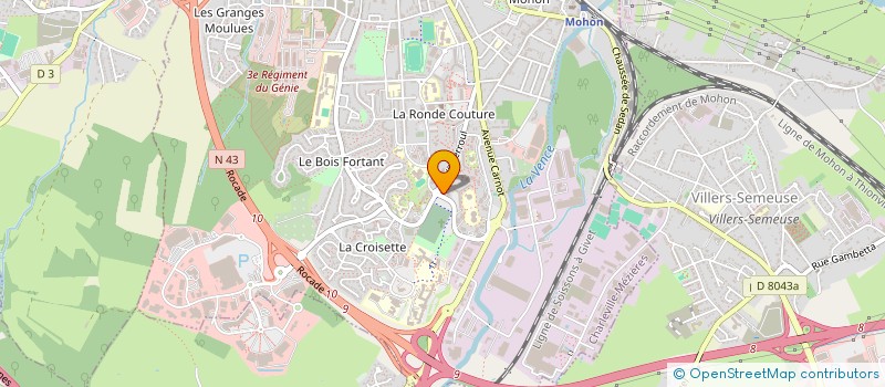 localisation de l'entreprise MONSIEUR KARIM AIT AHMED LAMARA  CHARLEVILLE-MEZIERES