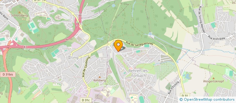 localisation de l'entreprise MONSIEUR KARIM AITSKIK  BEHREN-LES-FORBACH