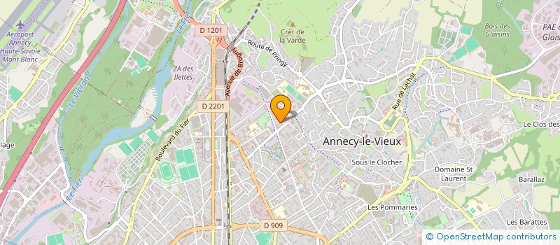 localisation de l'entreprise MONSIEUR KARIM AKBARI  ANNECY