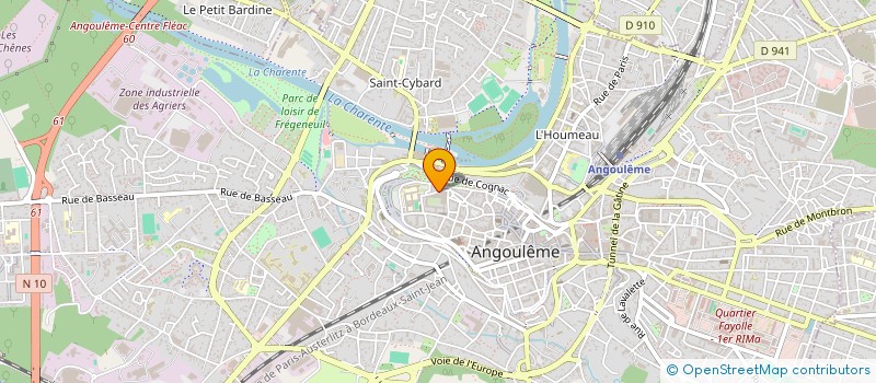 localisation de l'entreprise MONSIEUR KARIM AKEL à ANGOULEME