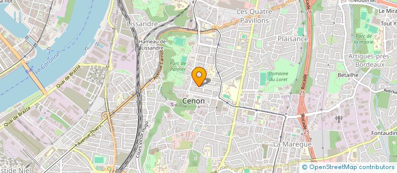 localisation de l'entreprise MONSIEUR KARIM AL ABDALLAOUI  CENON