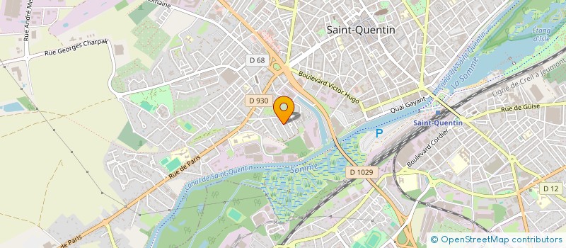 localisation de l'entreprise MONSIEUR KARIM AL SID CHEIKH à SAINT-QUENTIN