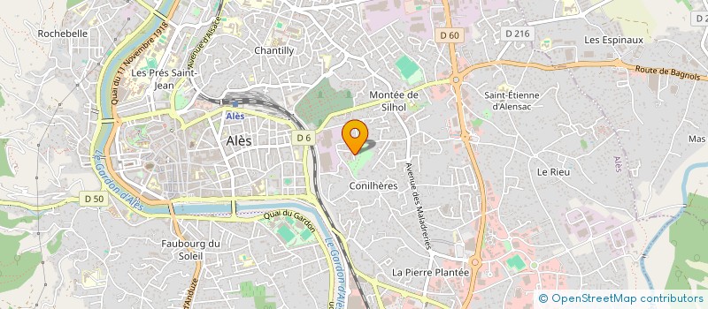 localisation de l'entreprise MONSIEUR KARIM ALI-AICHOUBA  ALES