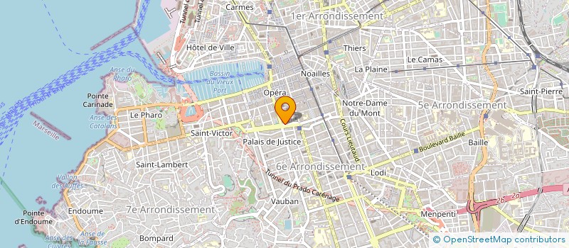 localisation de l'entreprise MONSIEUR KARIM ALI HADJI  MARSEILLE