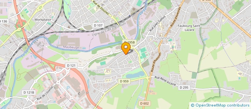 localisation de l'entreprise MONSIEUR KARIM ALIOUA  LOUVROIL