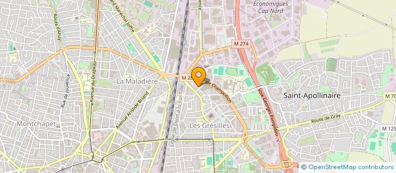 localisation de l'entreprise MONSIEUR KARIM AMANI  DIJON