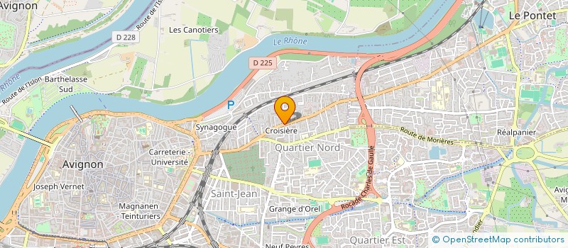 localisation de l'entreprise MONSIEUR KARIM AMERGOUL  AVIGNON