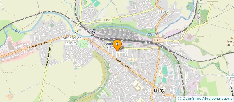 localisation de l'entreprise MONSIEUR KARIM AMGHAR  JARNY