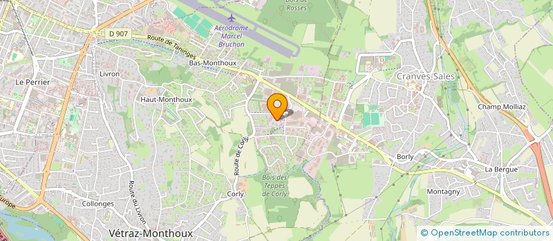 localisation de l'entreprise MONSIEUR KARIM AMMI  VETRAZ-MONTHOUX