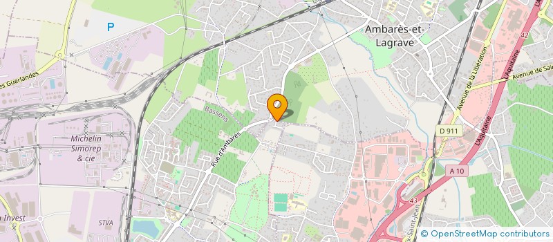 localisation de l'entreprise MONSIEUR KARIM AMMOUR  BASSENS