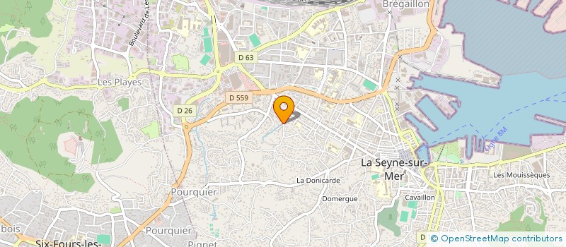 localisation de l'entreprise MONSIEUR KARIM AMRAOUI à LA SEYNE-SUR-MER