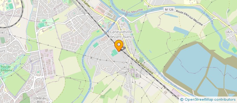 localisation de l'entreprise MONSIEUR KARIM ANANI  LANEUVEVILLE-DEVANT-NANCY