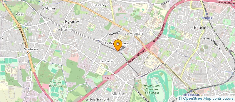 localisation de l'entreprise MONSIEUR KARIM ANTAKI  EYSINES