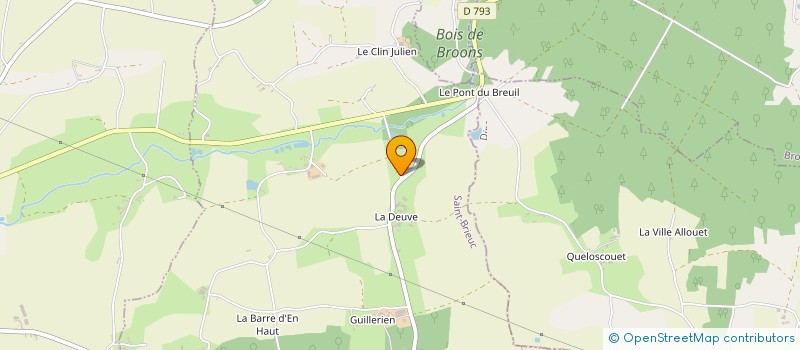 localisation de l'entreprise MONSIEUR KARIM ARAB  LANRELAS