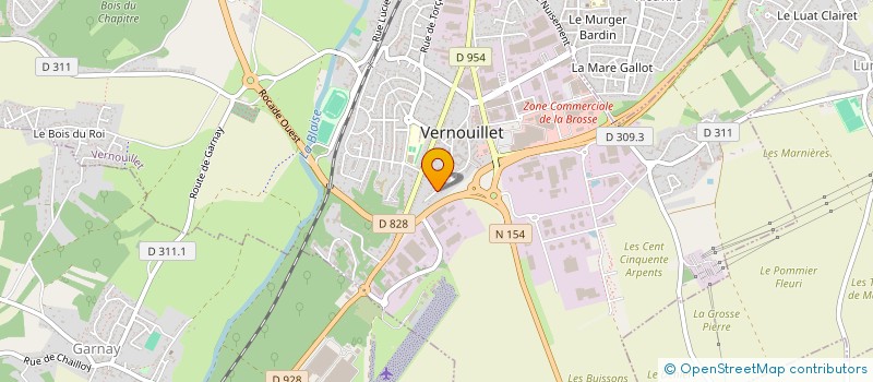 localisation de l'entreprise MONSIEUR KARIM ARAR à VERNOUILLET