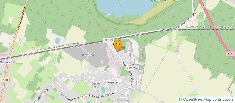 localisation de l'entreprise MONSIEUR KARIM AROUHAL  WALLERS