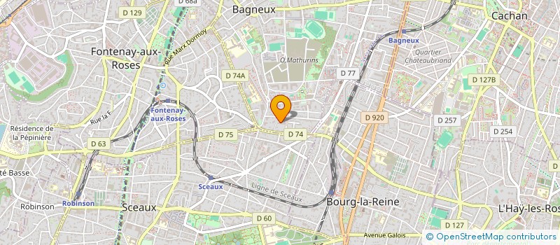 localisation de l'entreprise MONSIEUR KARIM ARSAD à BAGNEUX