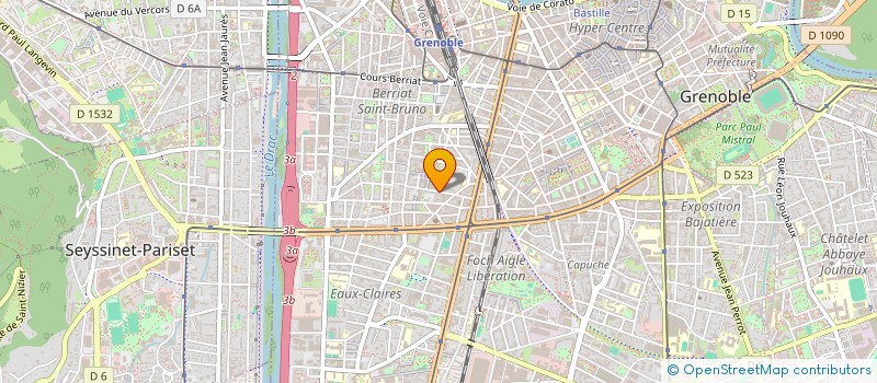 localisation de l'entreprise MONSIEUR KARIM ASFAR  GRENOBLE