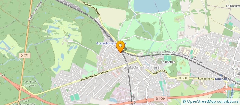 localisation de l'entreprise MONSIEUR KARIM ASSAAD  GRETZ-ARMAINVILLIERS