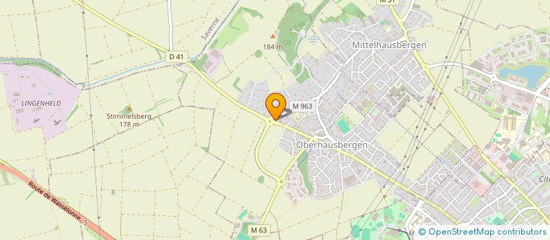 localisation de l'entreprise MONSIEUR KARIM ATTIE  SCHILTIGHEIM