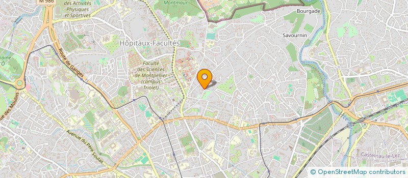 localisation de l'entreprise MONSIEUR KARIM ATTOUT à MONTPELLIER