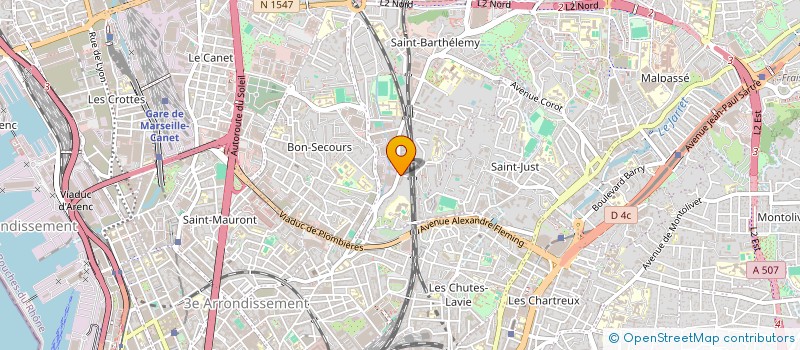 localisation de l'entreprise MONSIEUR KARIM AYYAD à MARSEILLE