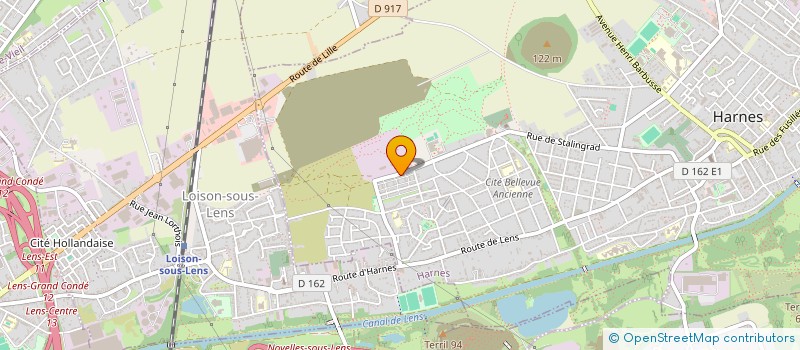 localisation de l'entreprise MONSIEUR KARIM AZZOUZ  HARNES