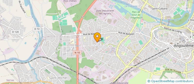 localisation de l'entreprise MONSIEUR KARIM AZZOUZ à ANGOULEME